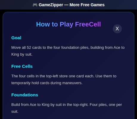 FreeCell Solitaire