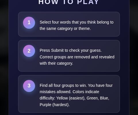 Word Connections